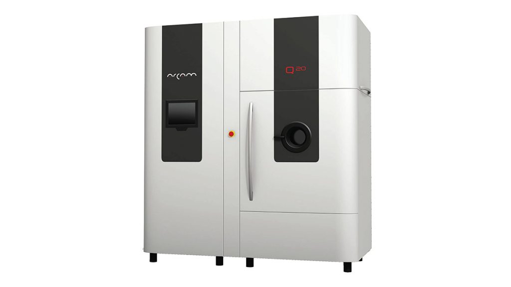 Fig. 2 An Arcam Q20 Additive Manufacturing machine (Courtesy Arcam AB)
