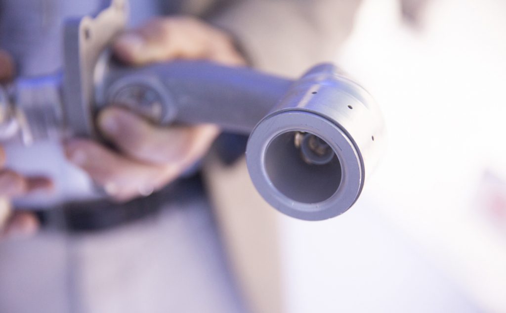 Fig, 6 An AM fuel nozzle manufactured by GE for the LEAP engine (Image: GE Reports/Adam Senatori) [13]