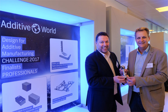 Design for Additive Manufacturing Challenge 2017 winners announced Design for Additive Manufacturing Challenge 2017 winners announced