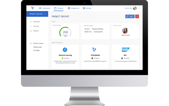 EOS and 3YOURMIND cooperate to automate Additive Manufacturing part identification EOS and 3YOURMIND cooperate to automate Additive Manufacturing part identification