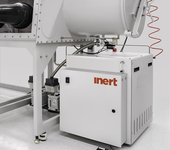 Inert showcases new de-powdering enclosure with argon gas management system
