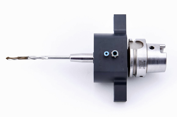 Metal additively manufactured surgical bone drill with integrated cooling channels