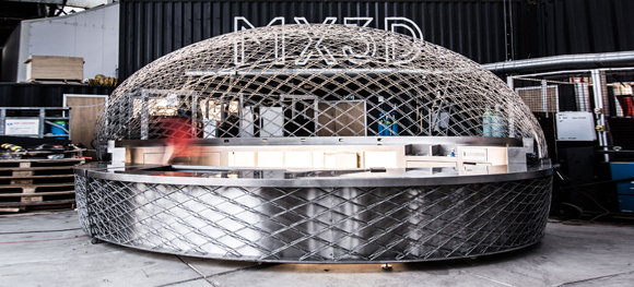 MX3D opens Cucuyo – the metal 3D printed café