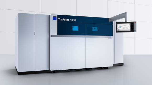 Trumpf’s TruPrint 5000 offers high speed multi-laser 3D printer Trumpf’s TruPrint 5000 offers high speed multi-laser 3D printer