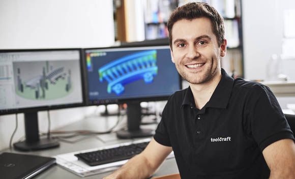 Toolcraft reduces weight and cost of 3D printing parts with Siemens NX software Toolcraft reduces weight and cost of 3D printing parts with Siemens NX software