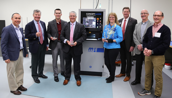 GE Additive Education Program donates Concept Laser machine to Ohio State University