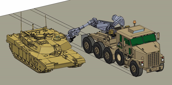 MELD Additive Manufacturing technology to support combat vehicle development 