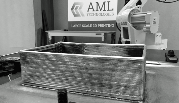 AML is the first wire-arc Additive Manufacturing facility certified by Lloyd's Register