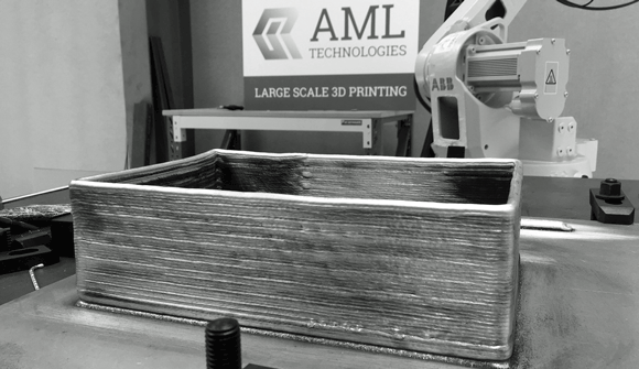 AML is the first wire-arc Additive Manufacturing facility certified by Lloyd's Register AML is the first wire-arc Additive Manufacturing facility certified by Lloyd's Register