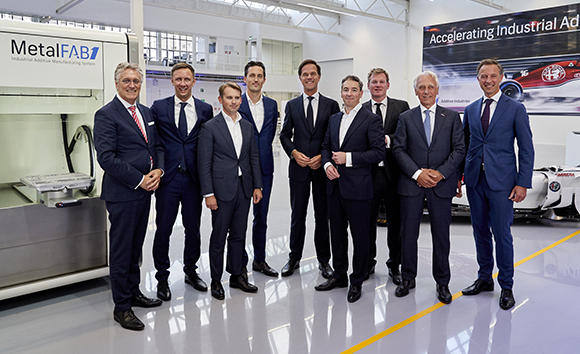 Dutch Prime Minister opens new Additive Industries factory