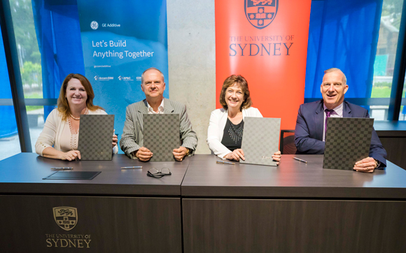 GE Additive signs metal Additive Manufacturing MoU with University of Sydney GE Additive signs metal Additive Manufacturing MoU with University of Sydney