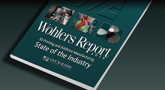 Wohlers Report 2019 details striking developments in Additive Manufacturing