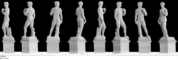 Micro-scale metal AM process produces 'ant-sized' copy of iconic sculpture Micro-scale metal AM process produces 'ant-sized' copy of iconic sculpture