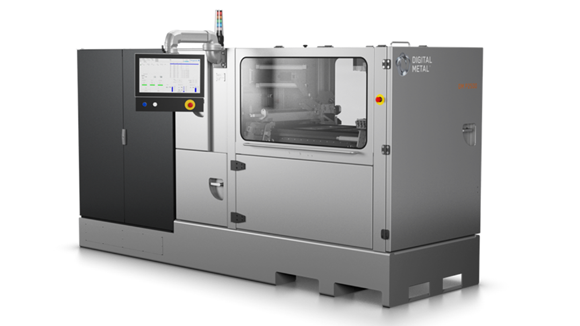 Digital Metal DM P2500 becomes first binder jetting system to achieve UL certification