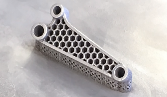 Aurora Labs MCP technology offers high-speed titanium and highly-dense aluminium parts