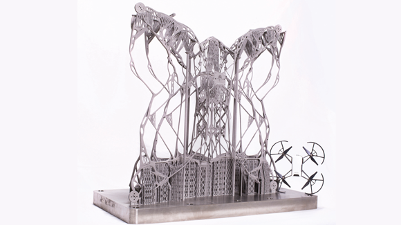 Aeroswift successfully produces large metal UAV frame using Additive Manufacturing Aeroswift successfully produces large metal UAV frame using Additive Manufacturing