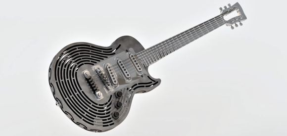 Metal Additive Manufacturing enables Sandvik's 'smash-proof' guitar