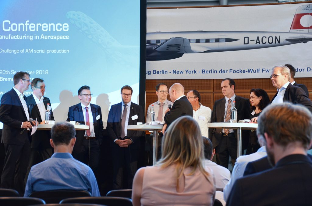 Additive Manufacturing in Aerospace: Highlights from the AMA 2018 international conference in Bremen