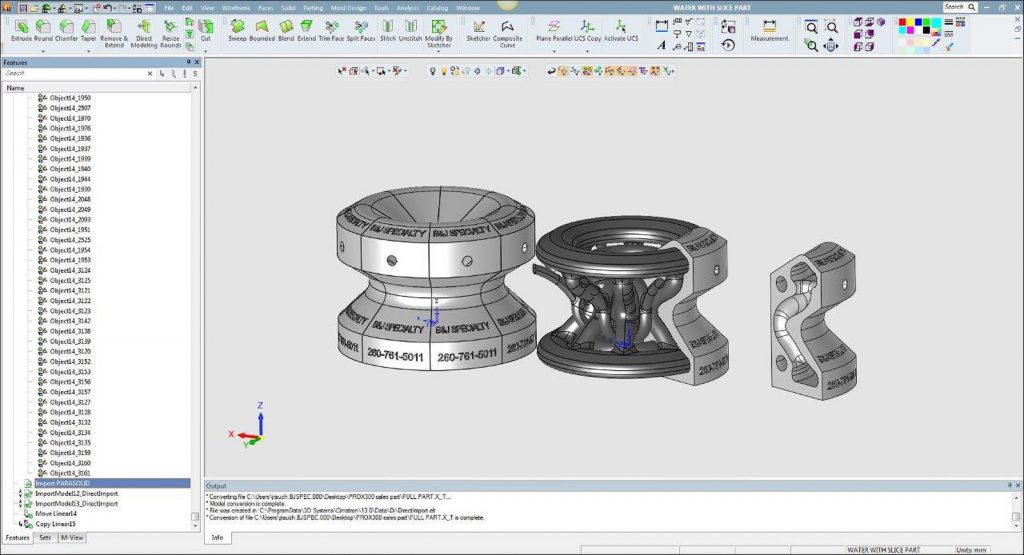 Fig. 7 3D Systems’ Cimatron software has been developed specifically for mould design