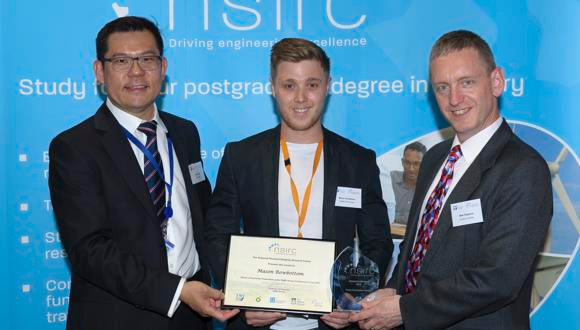 TWI researcher receives two awards for his work in Laser Powder Bed Fusion