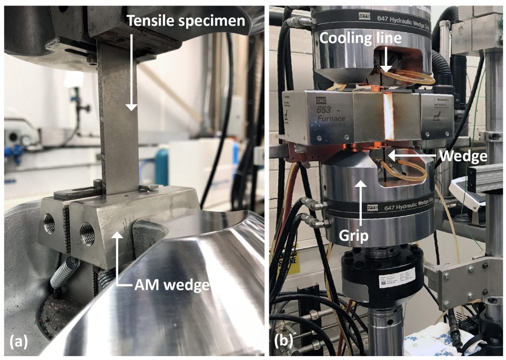 Case Study: Cooling channels for material testing applications using Laser Powder Bed Fusion