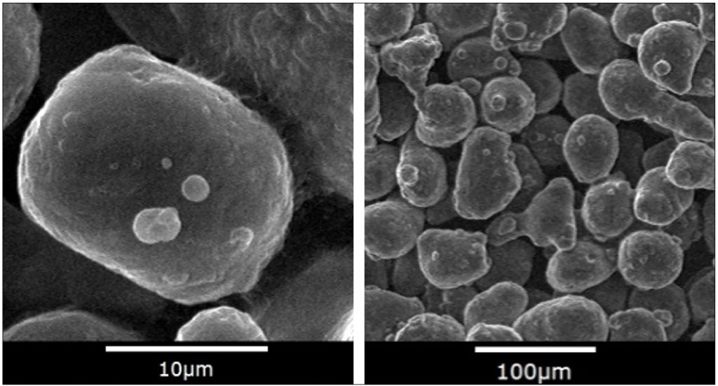 Selecting atomised aluminium alloy powders for the metal Additive Manufacturing process