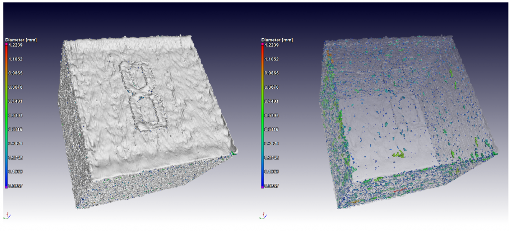 Simple and standardised X-ray CT testing in metal Additive Manufacturing