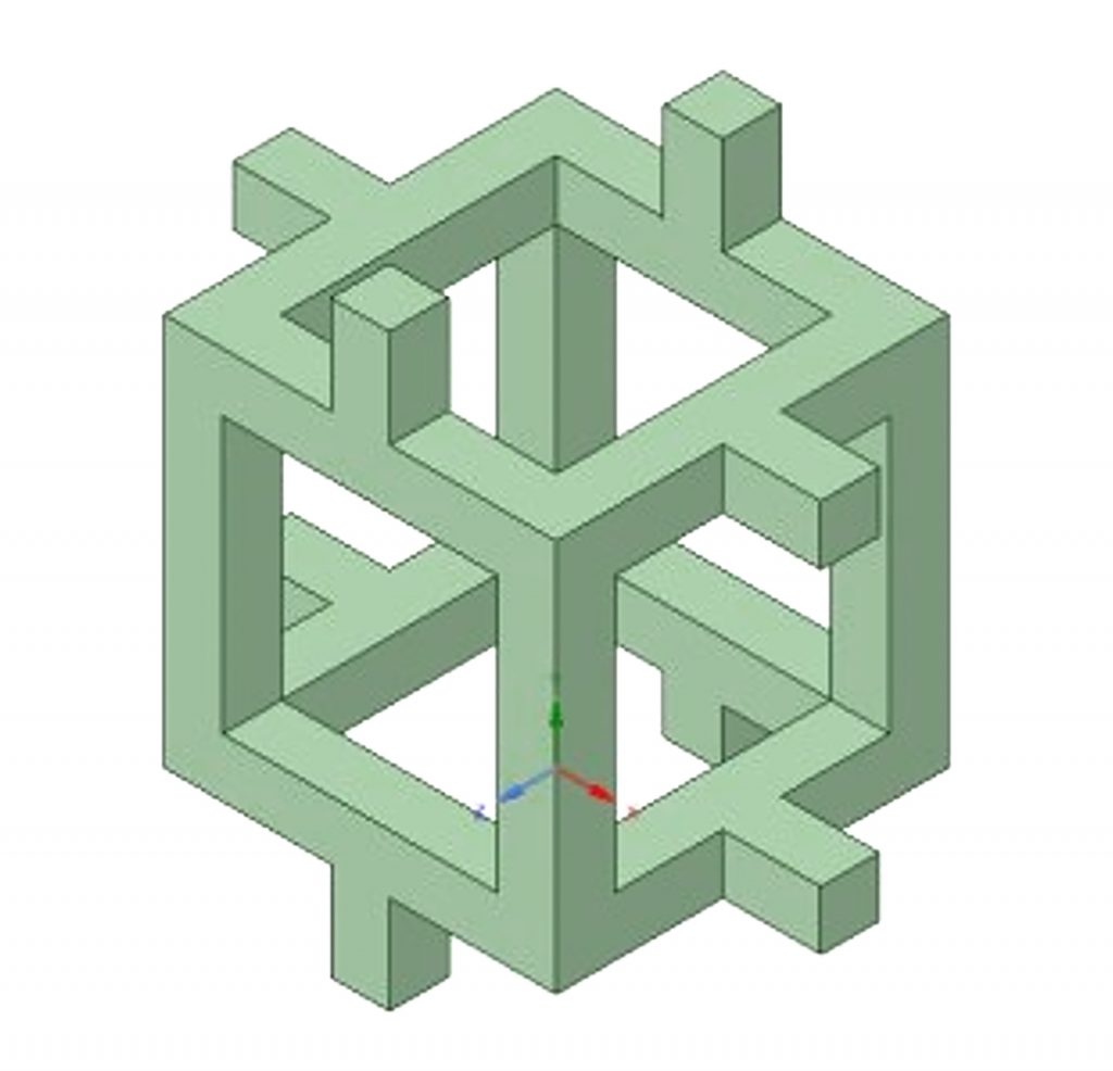 Modelling the mechanical behaviour of additively manufactured cellular structures