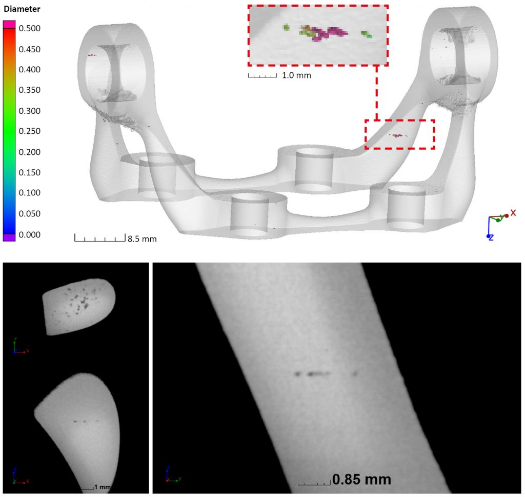 Simple and standardised X-ray CT testing in metal Additive Manufacturing