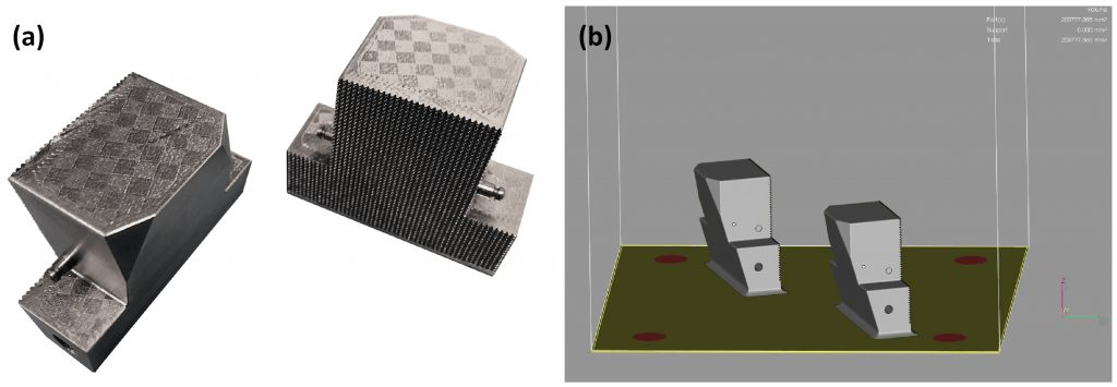 Case Study: Cooling channels for material testing applications using Laser Powder Bed Fusion