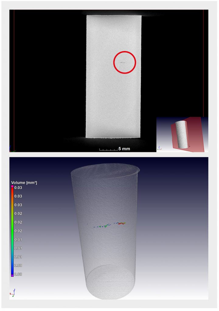 Simple and standardised X-ray CT testing in metal Additive Manufacturing