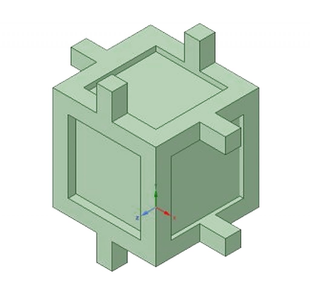 Modelling the mechanical behaviour of additively manufactured cellular structures