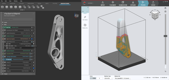 nTopology and EOS collaborate to eliminate the need for STL files in AM