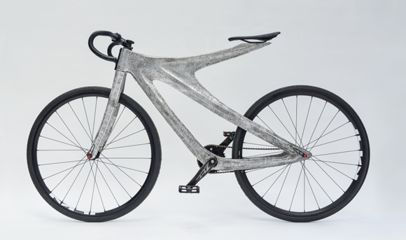 MX3D builds aluminium bicycle frame using Wire-Arc Additive Manufacturing