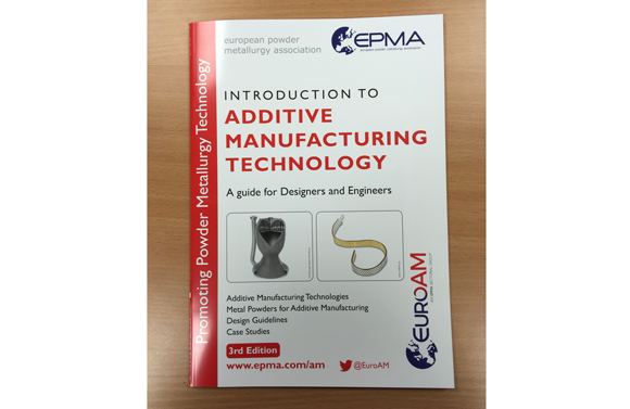 EPMA launches third edition of its Introduction to Additive Manufacturing Technology