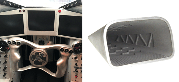 Bloodhound LSR, featuring metal additively manufactured parts, reaches 628 mph in speed testing