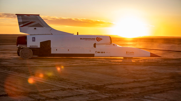 Bloodhound LSR, featuring metal additively manufactured parts, reaches 628 mph in speed testing