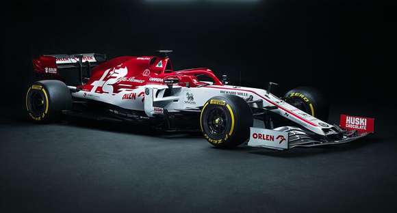 F1 Alfa Romeo race car features 143 metal additively manufactured parts