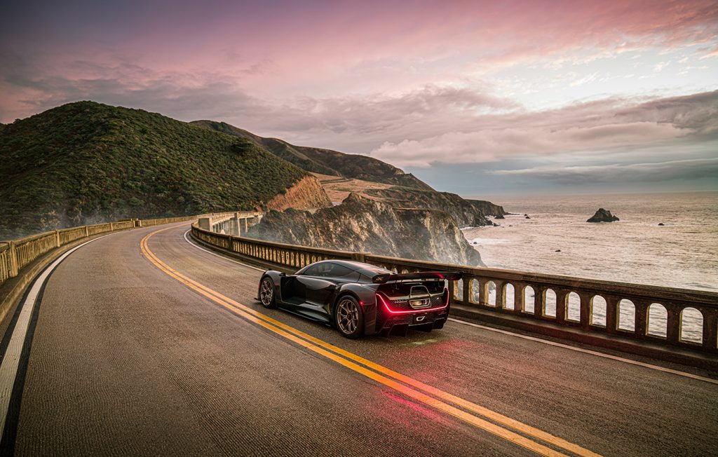 Fig. 14 The 21C's AM architecture has delivered extreme performance 'straight out of the box', breaking production car records at both Laguna Seca and the Circuit of the Americas (Courtesy Czinger Vehicles)