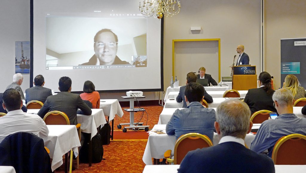 Ric Fulop, Desktop Metal’s CEO, presented at the workshop and stated that Binder Jetting technology is now ready for mass production