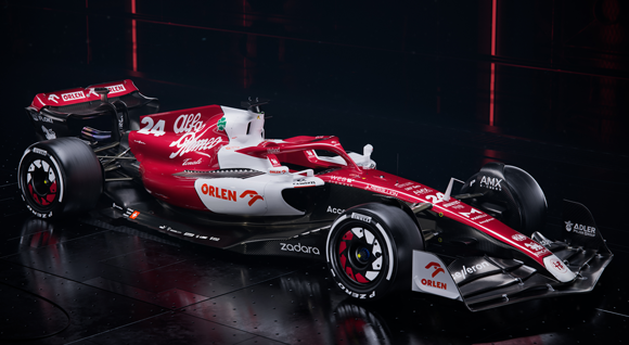 The Alfa Romeo F1 Team Orlen C42 is reported to feature around 150 metal AM components