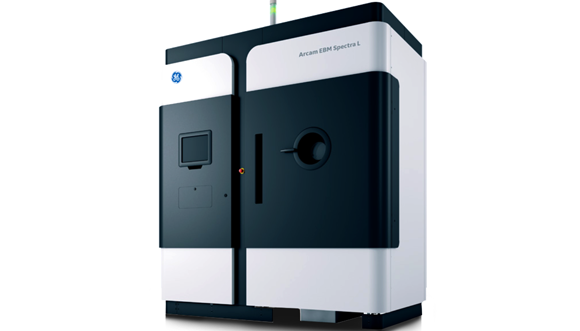A fleet of Spectra L machines will allow Orchid to manufacture large orthopaedic implants (Courtesy GE Additive)