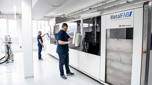 Sauber Technologies' facility in Hinwil, Switzerland, has four MetalFAB Additive Manufacturing machines from Additive Industries (Courtesy Additive Industries/Sauber Group)