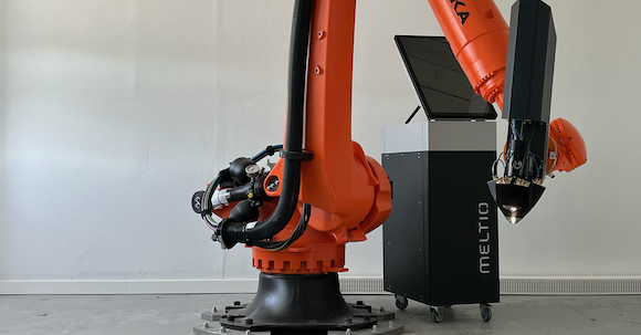 Meltio has partnered with 3D Printing Corporation for distribution in Japan and One Off Robotics in North America (Courtesy Meltio)