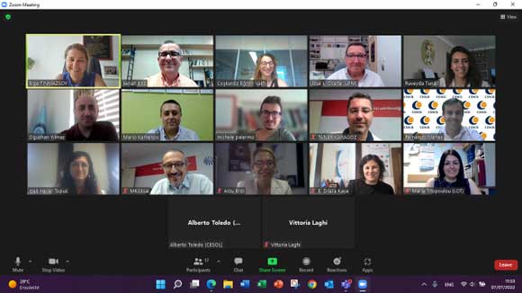 The ADDress project launched with an online meeting (Courtesy EPMA)