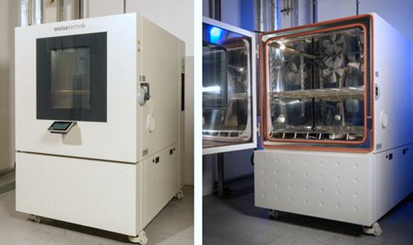 TWI will use the Weiss Technik climatic chamber to assess the influence of storage conditions, such as the effect of humidity and temperature, on 3D printing metal powders (Courtesy TWI)