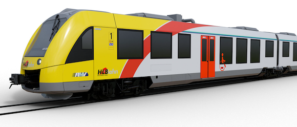 Alstom required several doorstoppers for a partition door that divides the passenger compartment of a diesel multiple unit into separate classes (Courtesy Alstom()