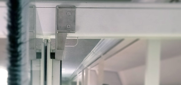 The doorstopper is the first visible additively manufactured part on Alstom trains (Courtesy Alstom) 