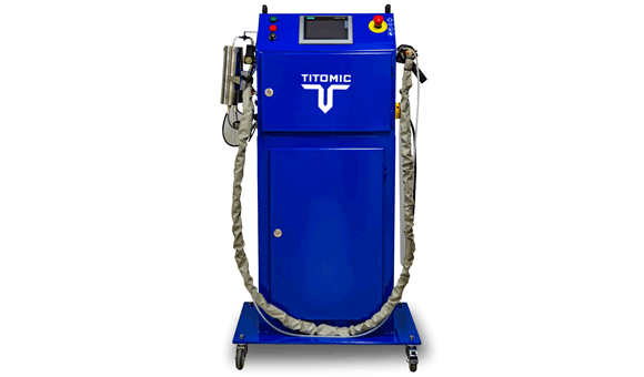 Titomic’s D523 low-pressure cold spray Additive Manufacturing machine (Courtesy Titomic Limited)