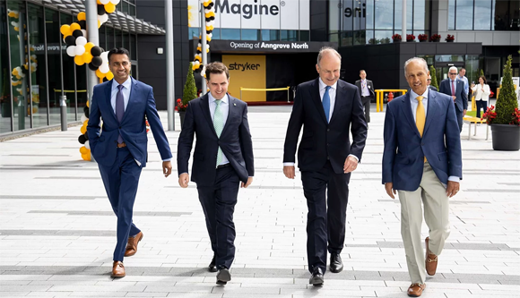Stryker celebrated the opening of a new 3D printing facility in Anngrove, Cork, Ireland (Courtesy Stryker Corporation)